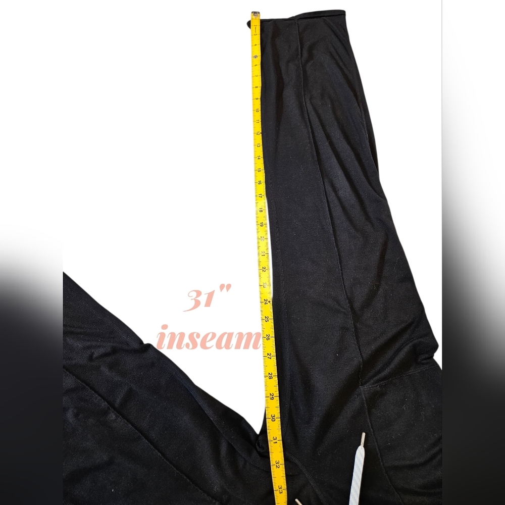 Halo Essential Wide Leg Pant | Black | Sz Small - Picture 5 of 7